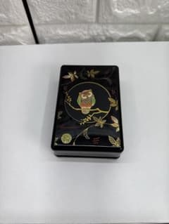 Kansai 漆器 ふくろうデザイン 小物入れのサムネイル