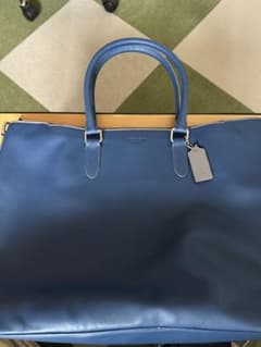 coach コーチ　トートバッグ　ビジネスバッグ　ブルー　肩掛けのサムネイル