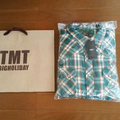 元旦直営店100枚限定☆TMT ダブルガーゼチェックシャツ XL ロンハーマンのサムネイル
