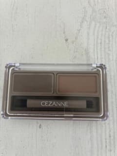 CEZANNE アイブロウワックス&パウダー　W2 ナチュラルブラウンのサムネイル