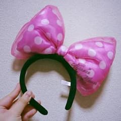 ミニーちゃん ピンクカチューシャのサムネイル