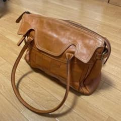 値下げしました‼️Dakota　トートバッグ　レザー　キャメルのサムネイル
