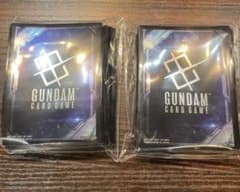 GCG ガンダムカードスリーブ EX space black 70枚入 2セットのサムネイル