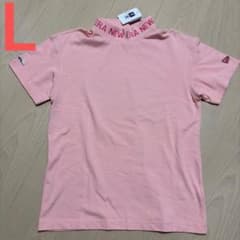 Golf wear, sweat-wicking, quick-drying, short-sleeved mock neck/mid-neck T-shirt, designed by Yuri Konno.
