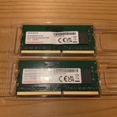 ノート用ADATA DDR4-3200 8GB メモリ 2枚セットのサムネイル