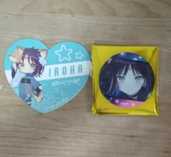超かぐや姫！ 酒寄彩葉 andGALLERY コースター 缶バッジ 2点セット