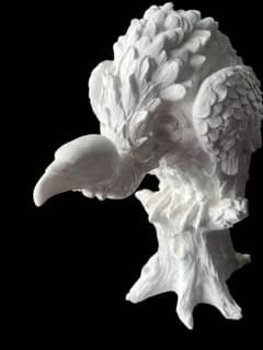 Francfranc大型石膏像　鷹　鷲　鳥　白　モダンインテリア Francfranc大型石膏像 鷹 鷲 鳥 白 モダンインテリア - メルカリ