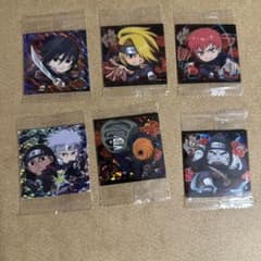 NARUTO ナルト シール ステッカー 6枚セットのサムネイル