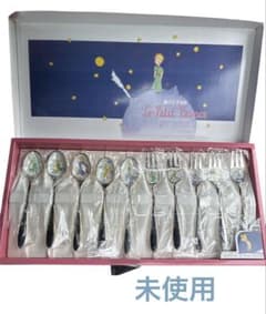 未使用 星の王子さま 七宝 スプーン フォーク カトラリーセット - メルカリ