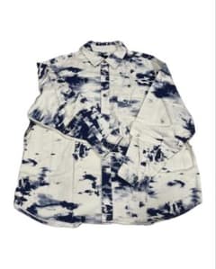H&M タイダイ柄 長袖シャツ メンズ Lサイズのサムネイル