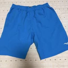 MIZUNO テニスウェア ハーフパンツ ブルーのサムネイル
