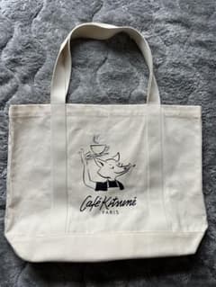 Café Kitsuné トートバッグ カフェキツネ 美品 大容量のサムネイル