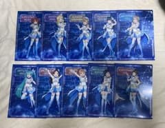 セブンイレブン限定　ラブライブ×初音ミク　A4クリアファイルのサムネイル