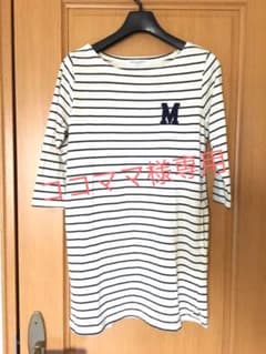 ボーダー　チュニックTシャツ ディズニー　Mのサムネイル