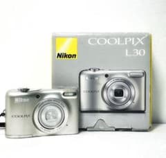 Nikon COOLPIX L30 動作確認済 箱付属品有 単3対応のサムネイル