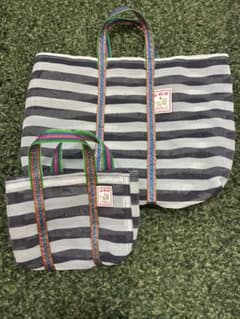 金獅牌 ナイロンメッシュ トートバッグ 2点セットのサムネイル