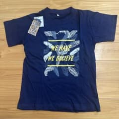 新品未使用ネイビー WE HAVE WE BELIEVE Tシャツ140cmのサムネイル