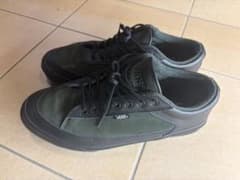 VANS x CALEE コラボ スニーカー ブラック オリーブのサムネイル