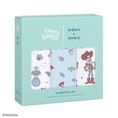[aden + anais] 30 × 30cm 타월 세트 토이 스토리