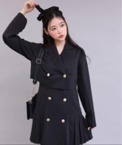 NICE CLAUP プリーツミニジャンスカ ジャケットセットのサムネイル