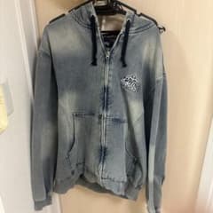 ATMARK ジップアップパーカー ケミカルウォッシュのサムネイル