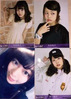 Lil Ambitionプロデュース、牛江桃子、アイドル時代生写真4枚セットのサムネイル