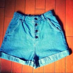 WEGOのbrowny前ボタンデニム＊新品！のサムネイル