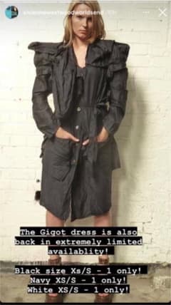 world's end 限定　The Gigot dress blackのサムネイル