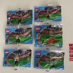 LEGO×COCA-COLA サッカーワールド　6種セット　レゴ　コカコーラ