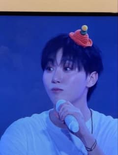 SEVENTEEN スングァン ミカン帽子のヘアピンのサムネイル