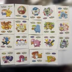 ポケモンデコキャラシール 19枚セットのサムネイル