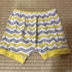 ベビーパンツ 12-18ヶ月 イエロー シェブロン柄のサムネイル