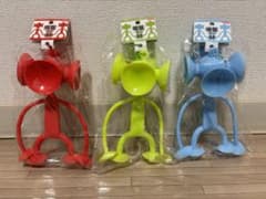 原宿ピクニック　吸盤マンM　レッド、イエロー、ブルーのサムネイル