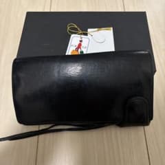 か*）様 ポーター　PORTER 黒 レザー 長財布 箱付きのサムネイル