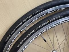 Continental GP 4000 S II 25Cクリンチャータイヤ 2本 - メルカリ