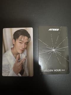 ATEEZ サン　GOLDEN HOUR:Part 2 デジパック　トレカのサムネイル