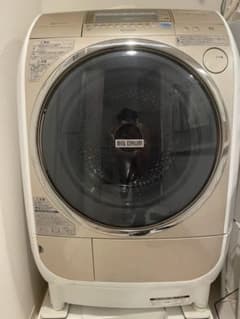 日立　ドラム式洗濯機　HITACHI BD-V3200L 風アイロン　乾燥機のサムネイル
