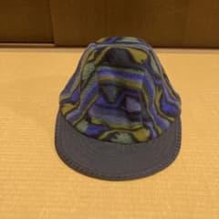 パタゴニア 1999 ダックビル フリースキャップ 幾何学模様 希少 美品 パタゴニア 1999 ダックビル フリースキャップ 幾何学模様 希少 美品
