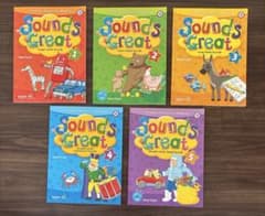 Sounds Great 1-5 子供フォニックス学習書のサムネイル