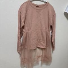 ピンク 長袖チュニック チュール　ZARAキッズのサムネイル