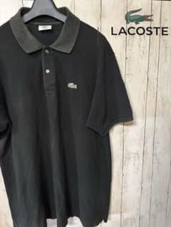 Thumbnail of LACOSTE ラコステ ブラック ポロシャツ ビックシルエット 超人気モデル