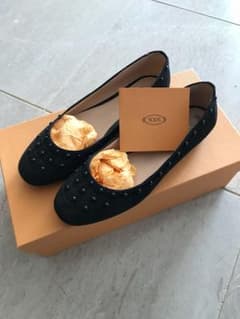 TOD'S フラットシューズ ブラックのサムネイル