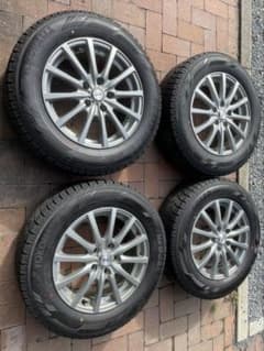 ホルモン様専用　2021年製価格要相談アルミホイール付きスタッドレスタイヤのサムネイル