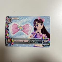 アイカツ カード ジュエルつきピンクリボンのサムネイル