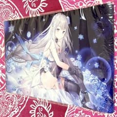 リゼロ エミリア ロイヤルアイシング ミッドナイトブルー プレイマット