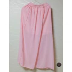 シフォンワイドパンツ ピンクのサムネイル