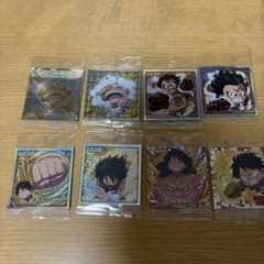 ワンピース ウエハースシール ルフィ8枚セットのサムネイル