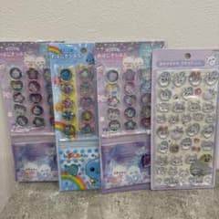 ちいかわ ボンボンドロップシール おはじきシール 4点セット　モモンガのサムネイル