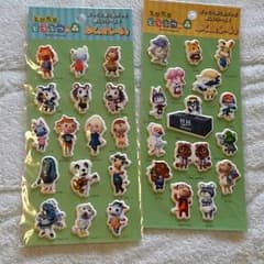 【即購入可】どうぶつの森シールのサムネイル