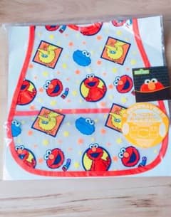 セサミストリート♡お食事エプロン♡セサミ♡スタイ♡のサムネイル